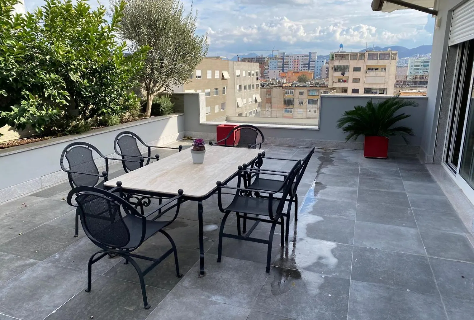 Luxury Penthouse With Terrace And Private Parking In Tirana Apartment Albania